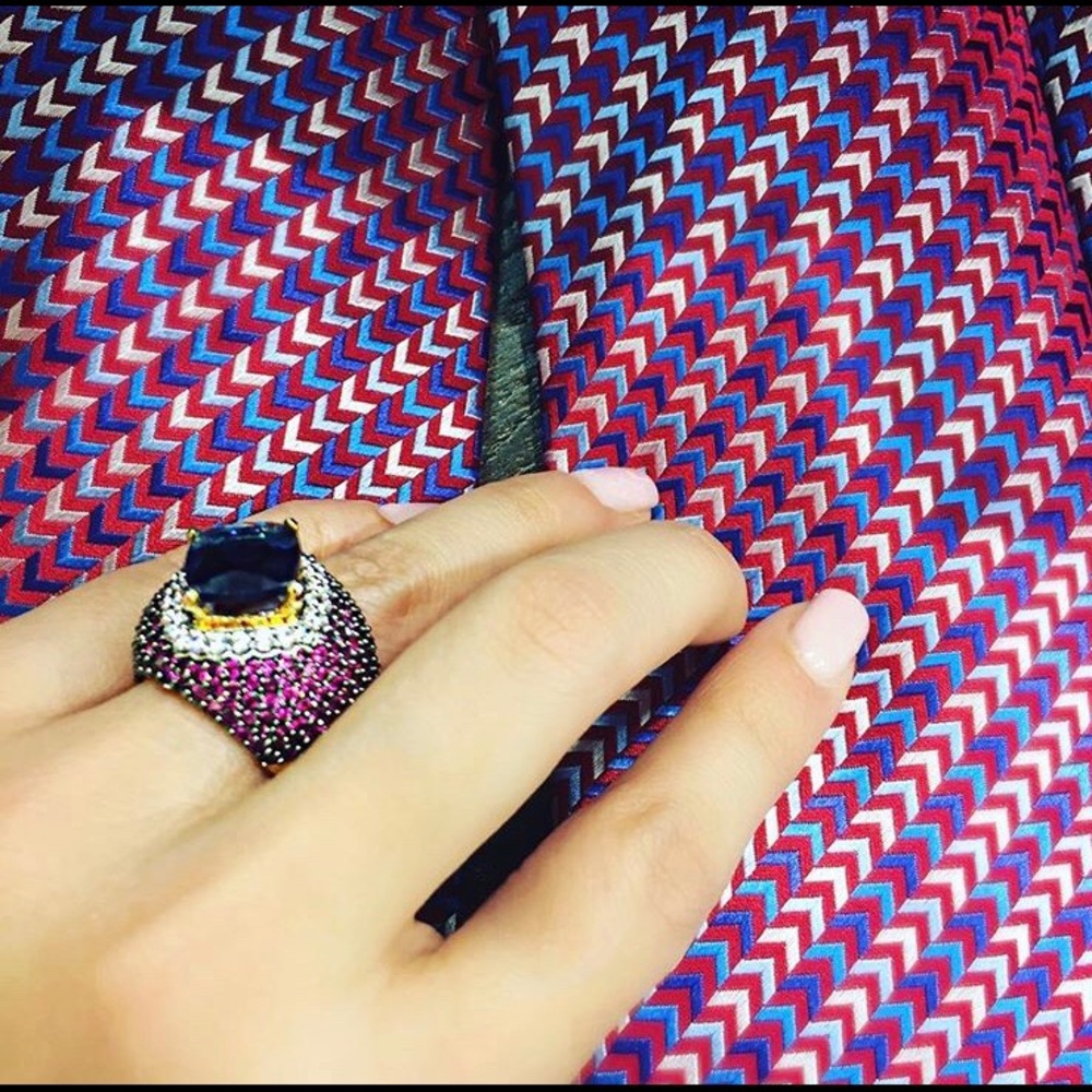 Ruby and Sapphire Ring